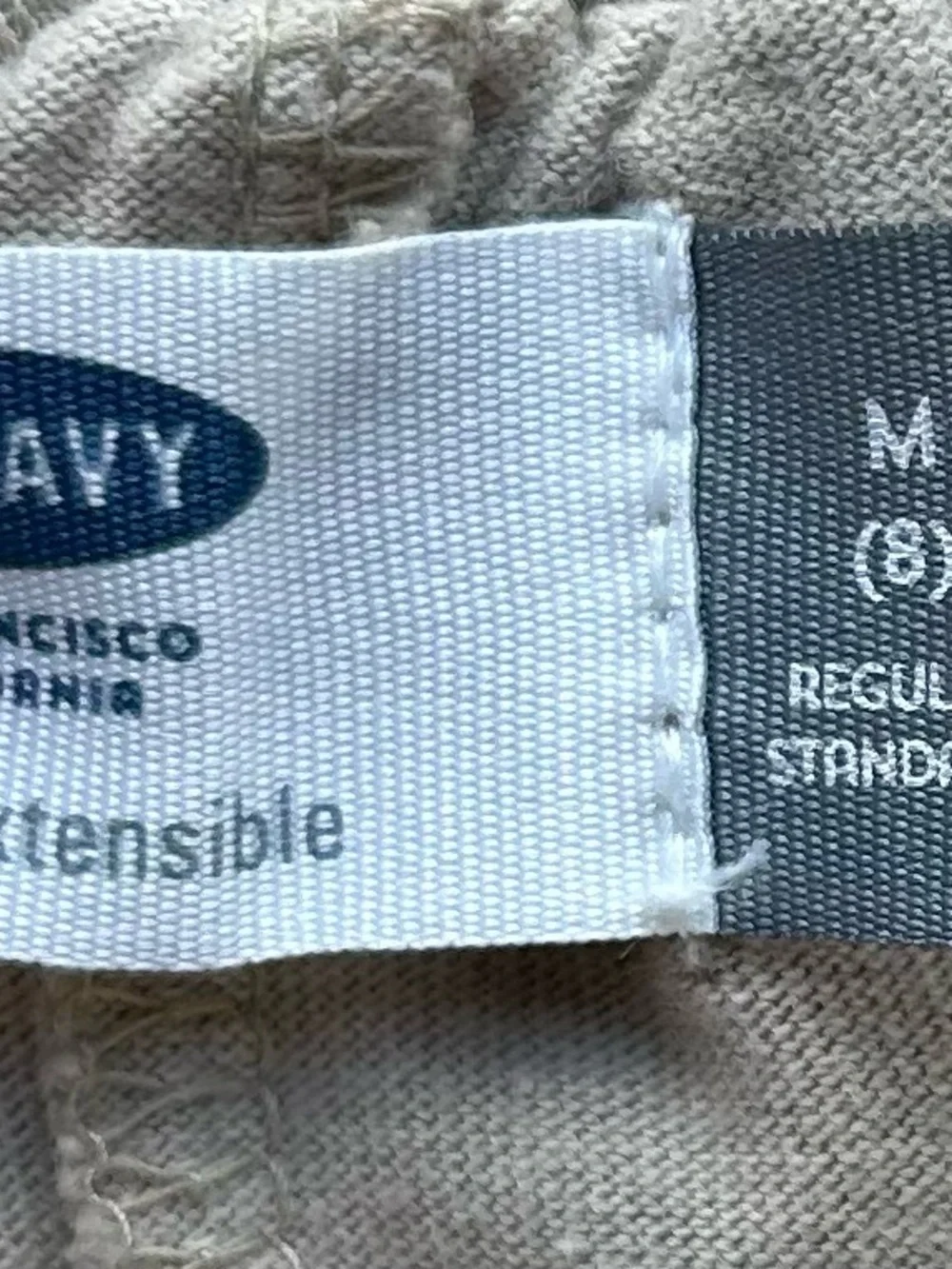 Old Navy Kids Khaki Pleated School Uniform Skort - Elastic Waist Size 8